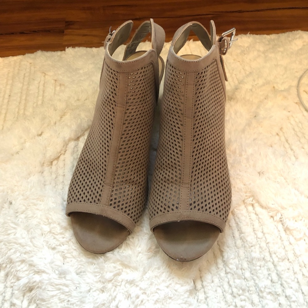 Suede booties
